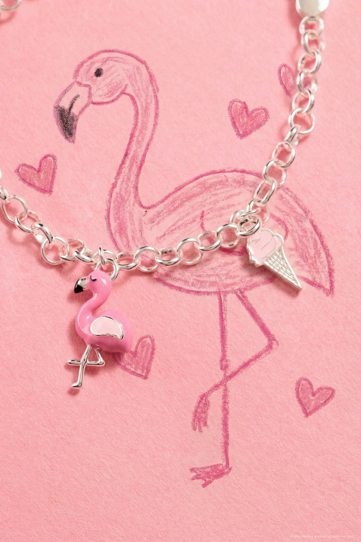 Crayola Tickle Me Pink Charm Bracelet