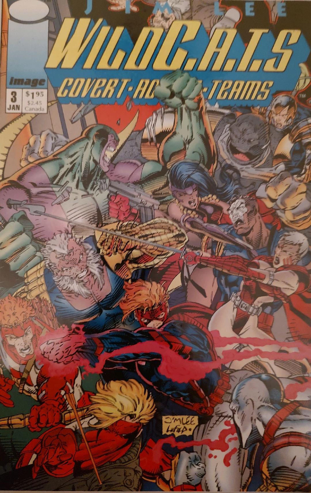 WildC.A.T.S #3 Comic Book Cover