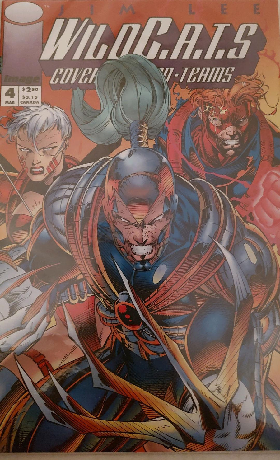 WildC.A.T.S #4 Comic Book Cover