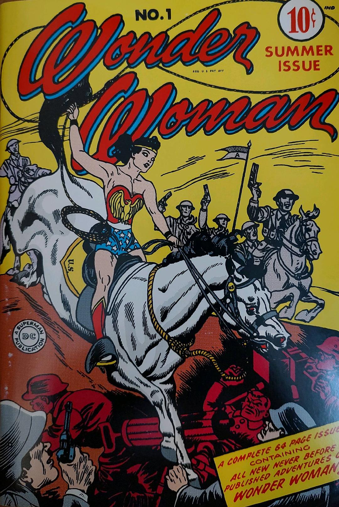 Wonder Woman #1 Reprint.  Year 2001.  Collectible.