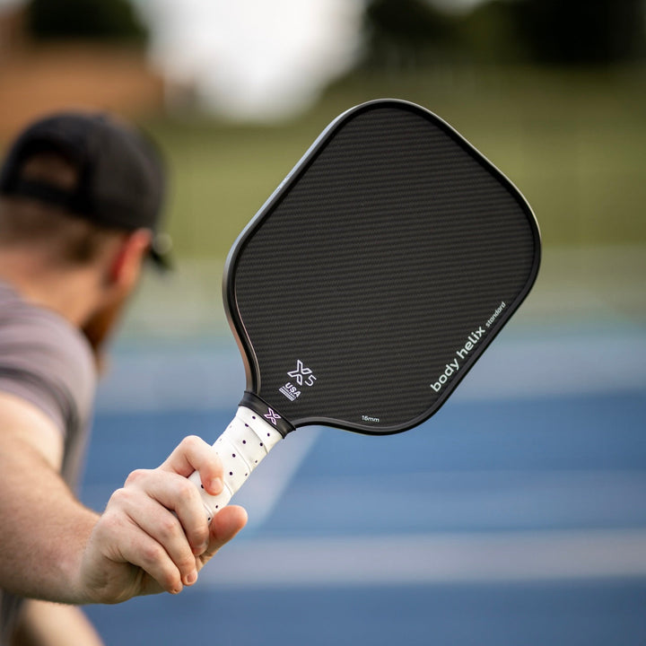 X5 Kevlar Pickleball Paddle USAP Approved Swinging.