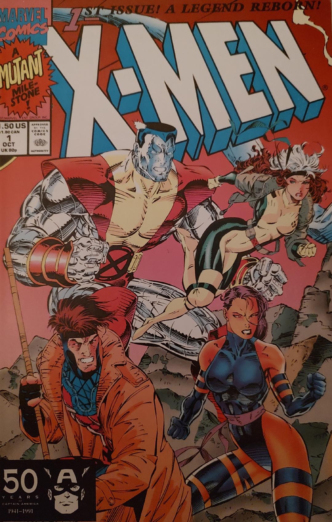 X-Men #1 1991 Volume 2 Cover #1B Comic Book Cover