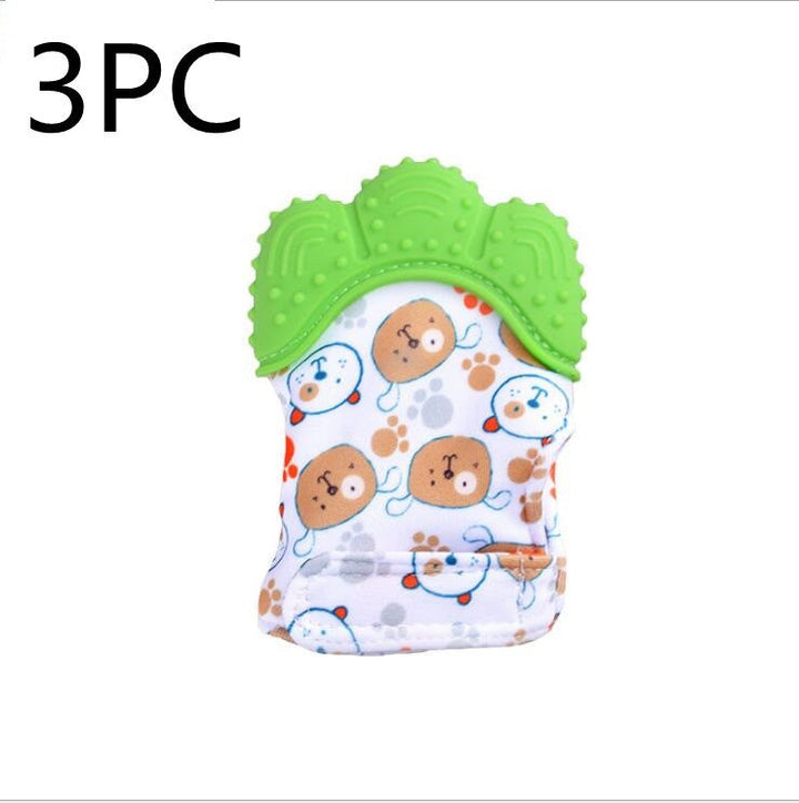 Baby Teething Gloves – Silicone Molar Mitten for Soothing Gums