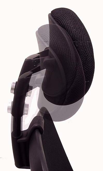 Advanced Ergonomic Black Mesh Back Ultra Office Chair w/Headrest Head Rest