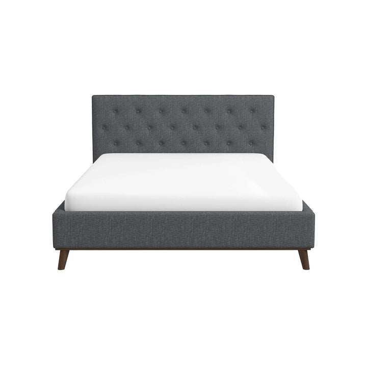 Graceville Queen Fabric Platform Bed Front