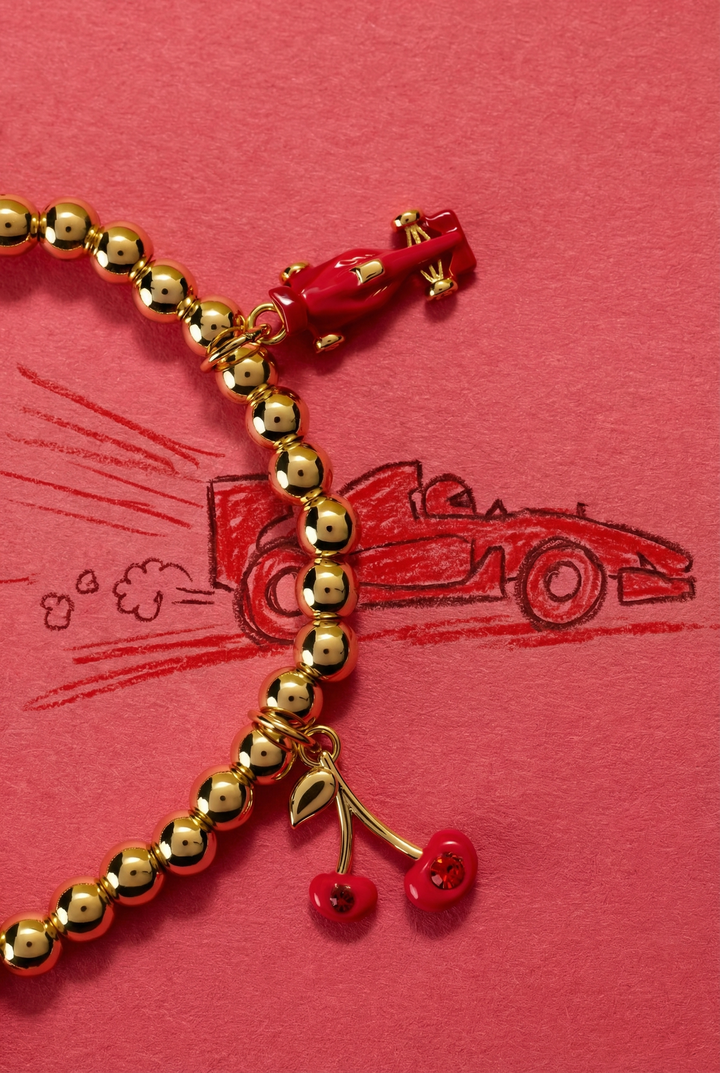 Crayola Scarlet Charm Stretch Bracelet