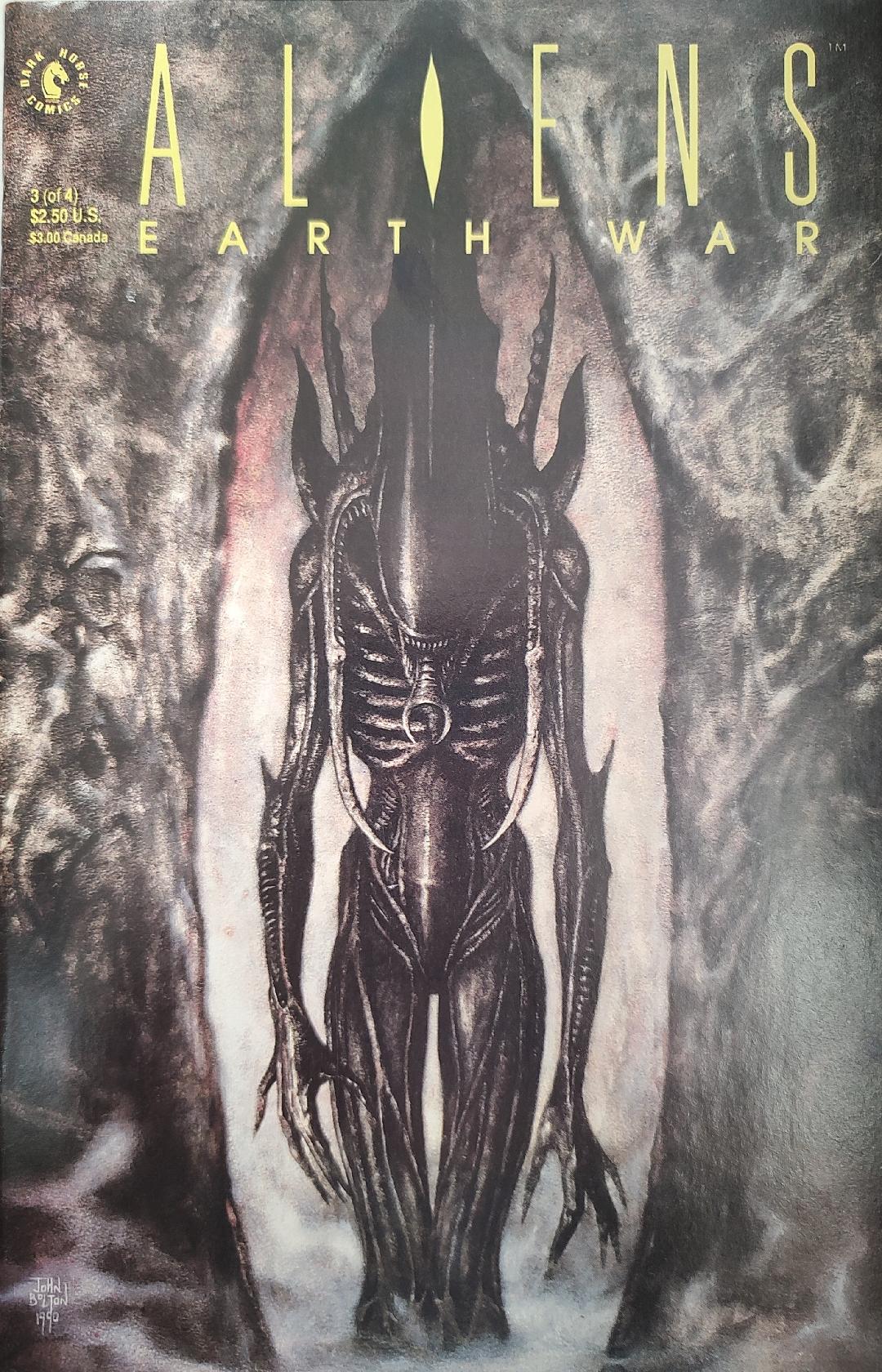 Aliens Earth War #3 Comic Book Cover