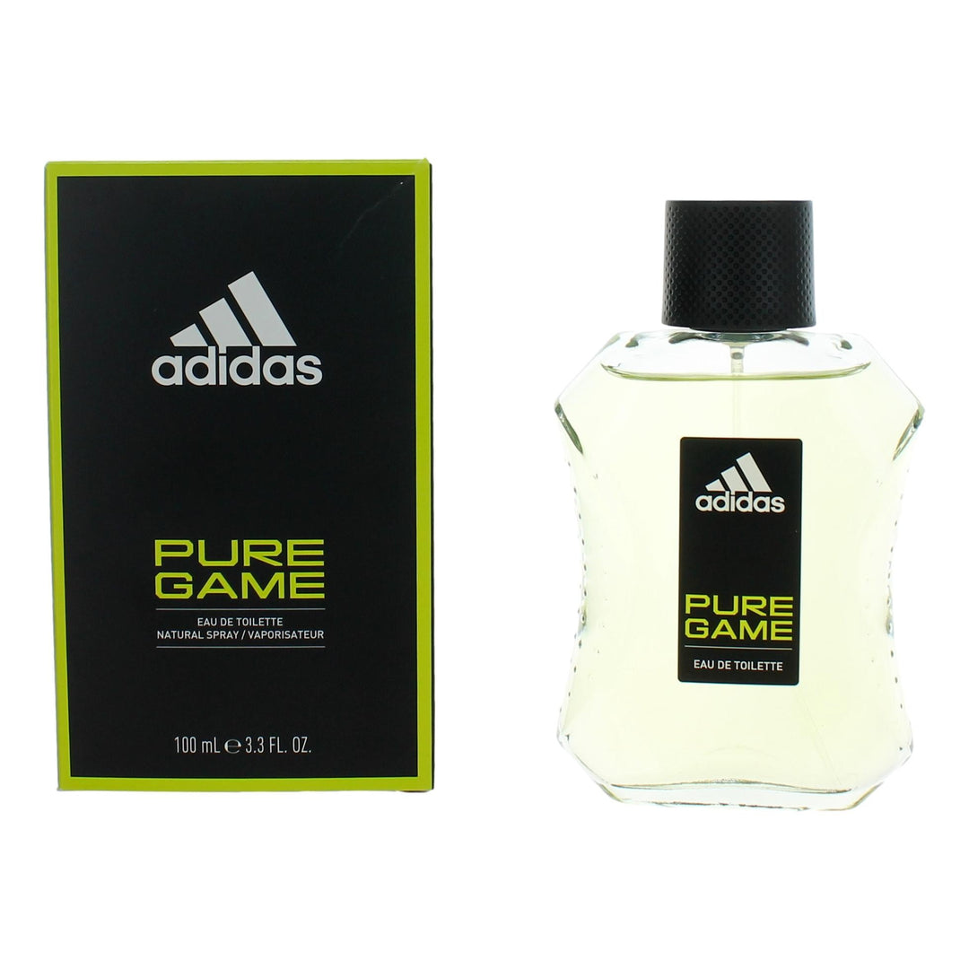 Adidas Pure Game by Adidas, 3.4 oz Eau De Toilette Spray for Men