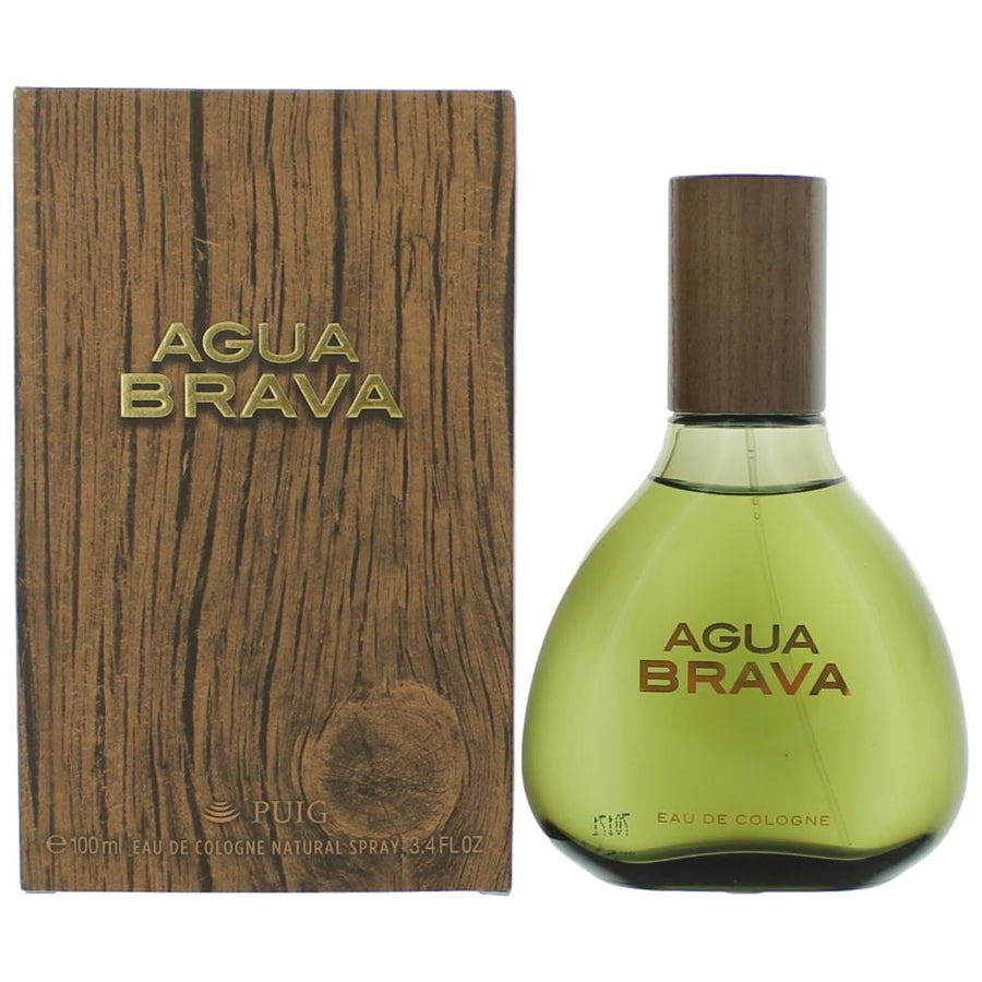 Agua Brava by Antonio Puig, 3.4 oz. Eau De Cologne Spray for Men