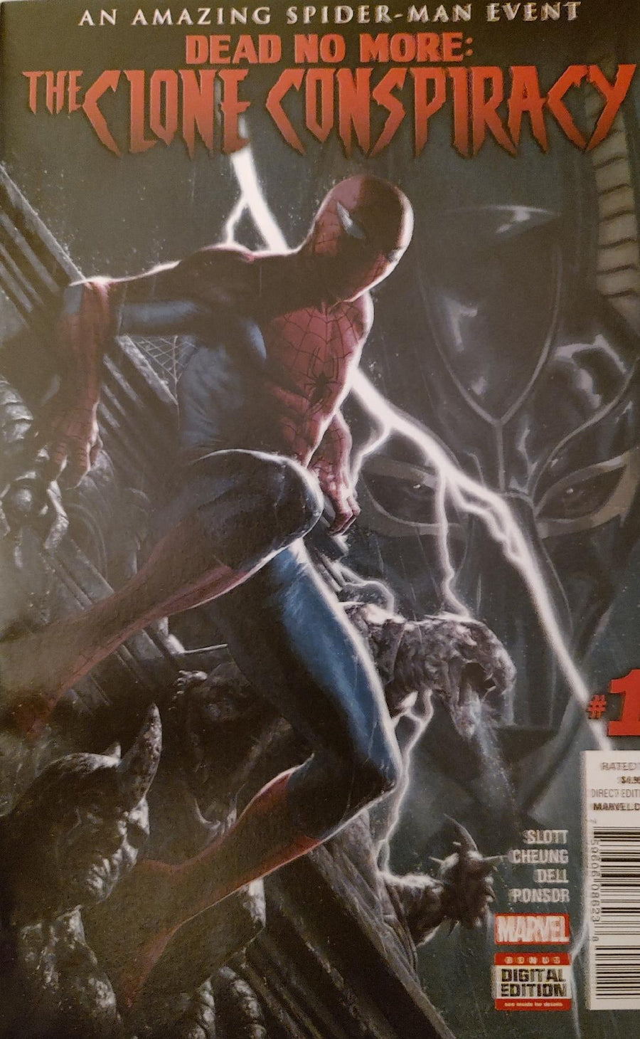 The Clone Conspiracy an Amazing Spider-Man Event #1 Comic Book Cover