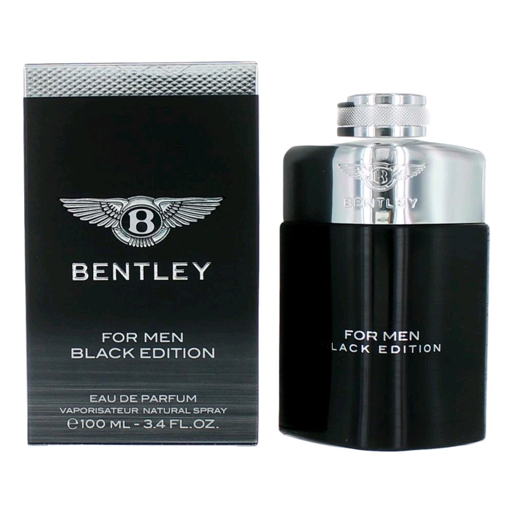 Bentley Black Edition by Bentley, 3.4 oz. Eau De Parfum Spray for Men