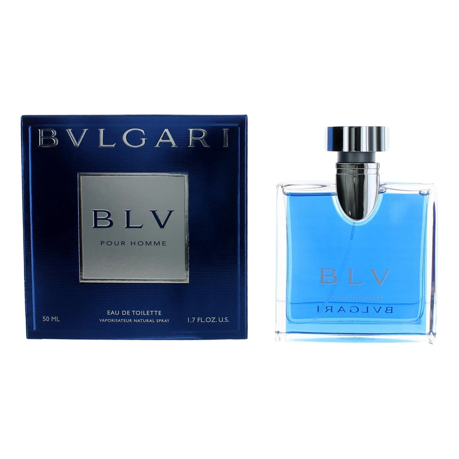 BLV Pour Homme by Bvlgari, 1.7 oz. Eau De Toilette Spray for Men 