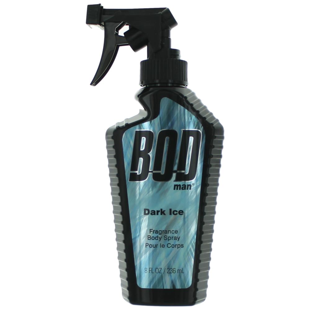 Bod Man Dark Ice by Parfums De Coeur, 8 oz. Frgrance Body Spray for Men