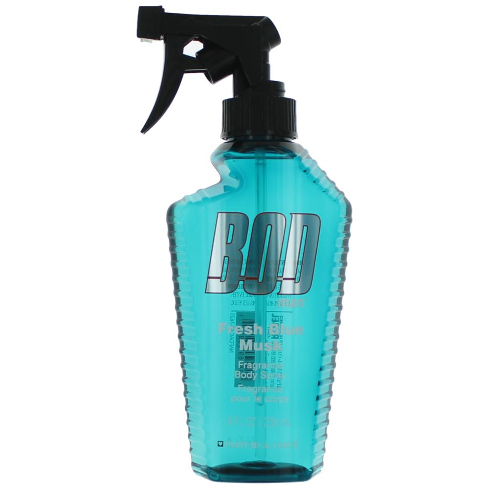 Bod Man Fresh Blue Musk by Parfums De Coeur, 8 oz. Fragrance Body Spray for Men