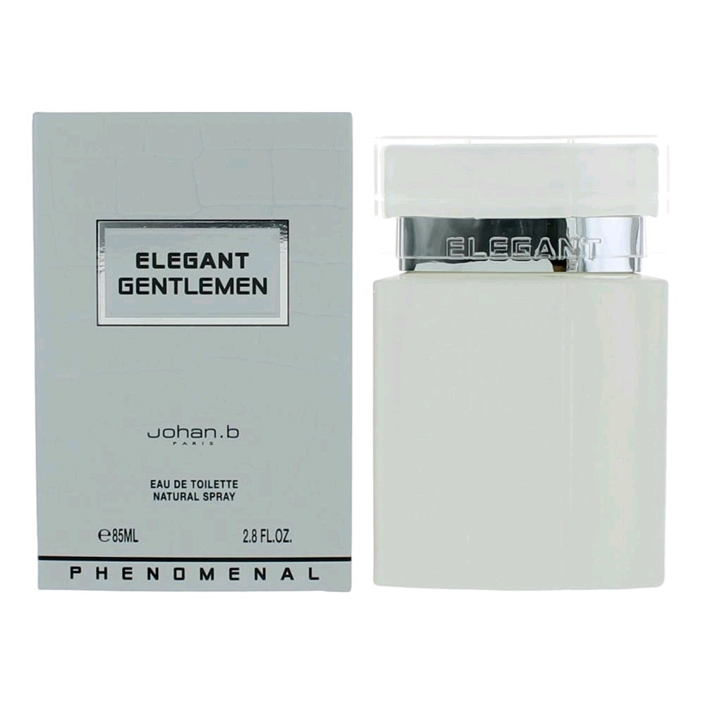 Elegant Gentlemen Phenomenal by Johan, 2.8 oz. Eau De Toilette Spray for Men