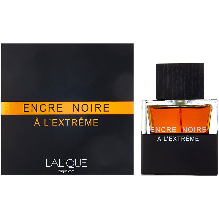 Encre Noire A L'Extreme by Lalique, 3.3 oz. Eau De Parfum Spray for Men