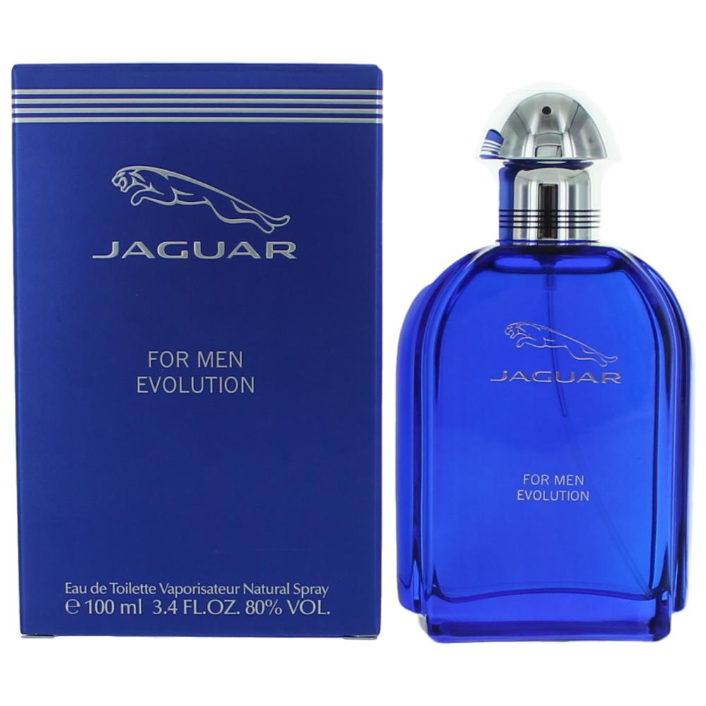 Jaguar Evolution by Jaguar, 3.4 oz. Eau De Toilette Spray for Men