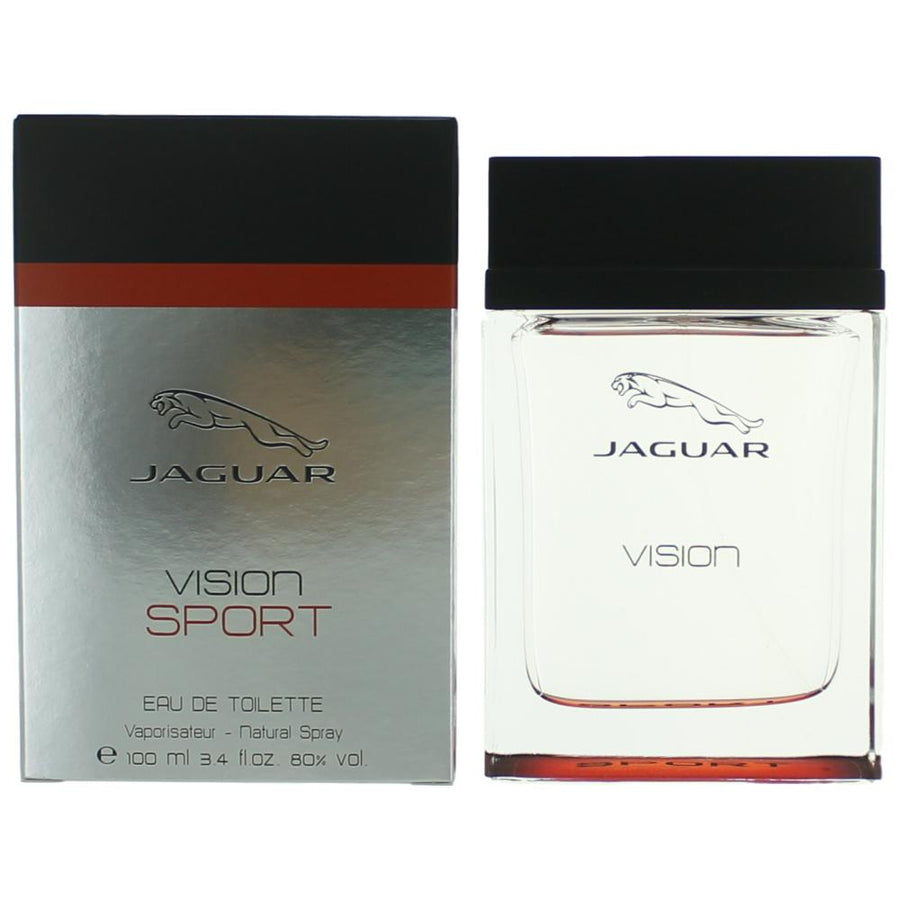 Jaguar Vision Sport by Jaguar, 3.4 oz. Eau De Toilette Spray for Men