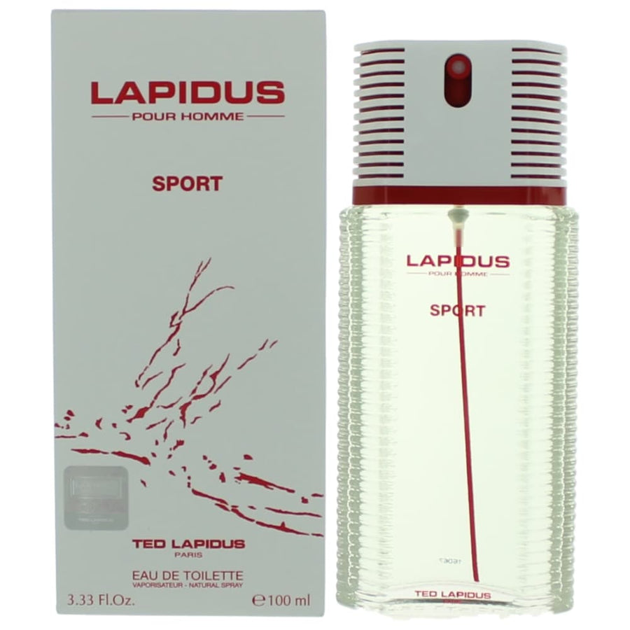 Lapidus Pour Homme Sport by Ted Lapidus, 3.3 oz. Eau De Toilette Spray for Men