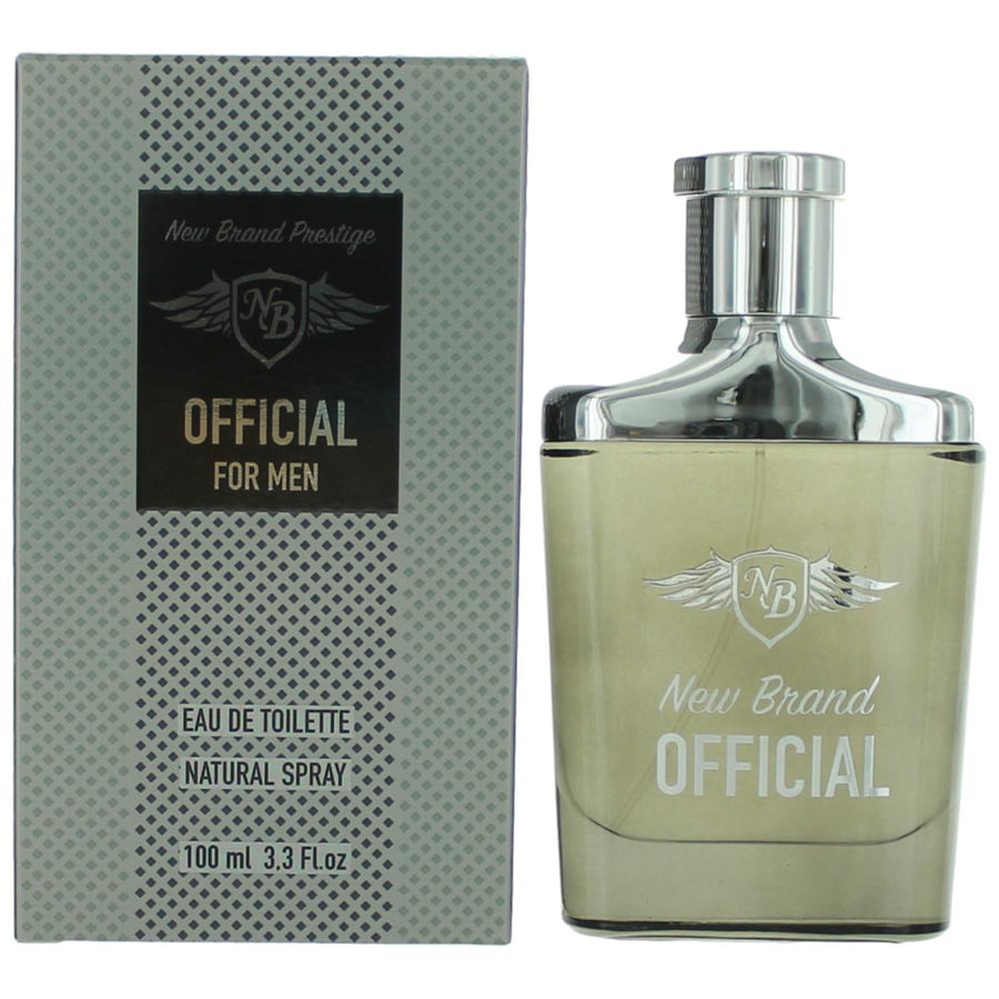 Official by New Brand, 3.3 oz. Eau De Toilette Spray for Men