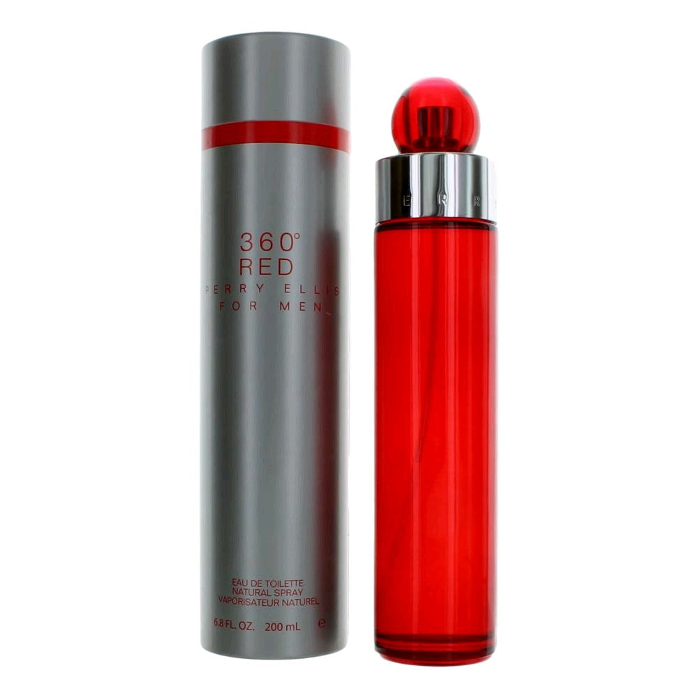 Perry Ellis 360 Red by Perry Ellis, 6.8 oz Eau De Toilette Spray for Men