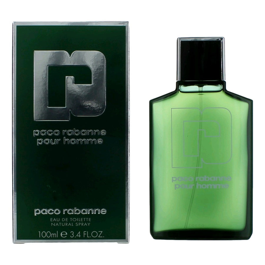 Paco Rabanne Pour Homme by Paco Rabanne, 3.4 oz Eau De Toilette Spray for Men
