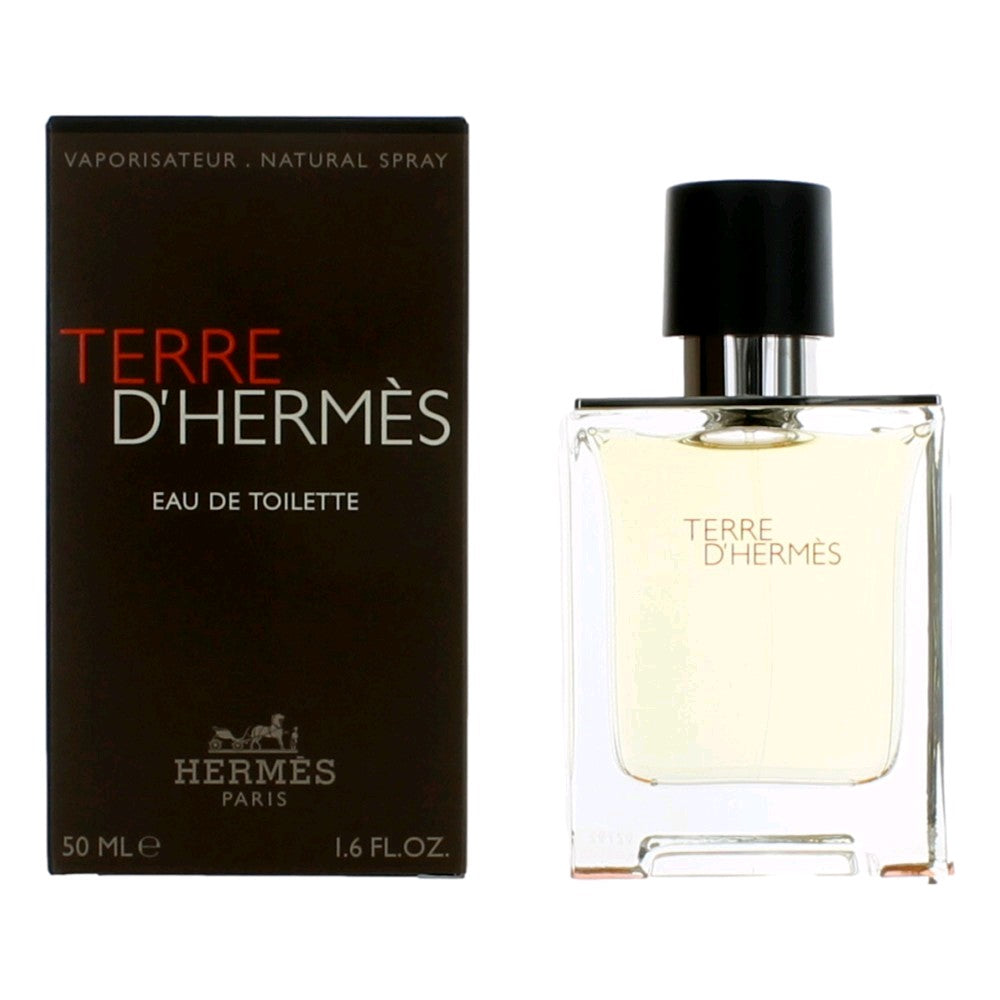 Terre D'Hermes by Hermes, 1.6 oz Eau De Toilette Spray for men.