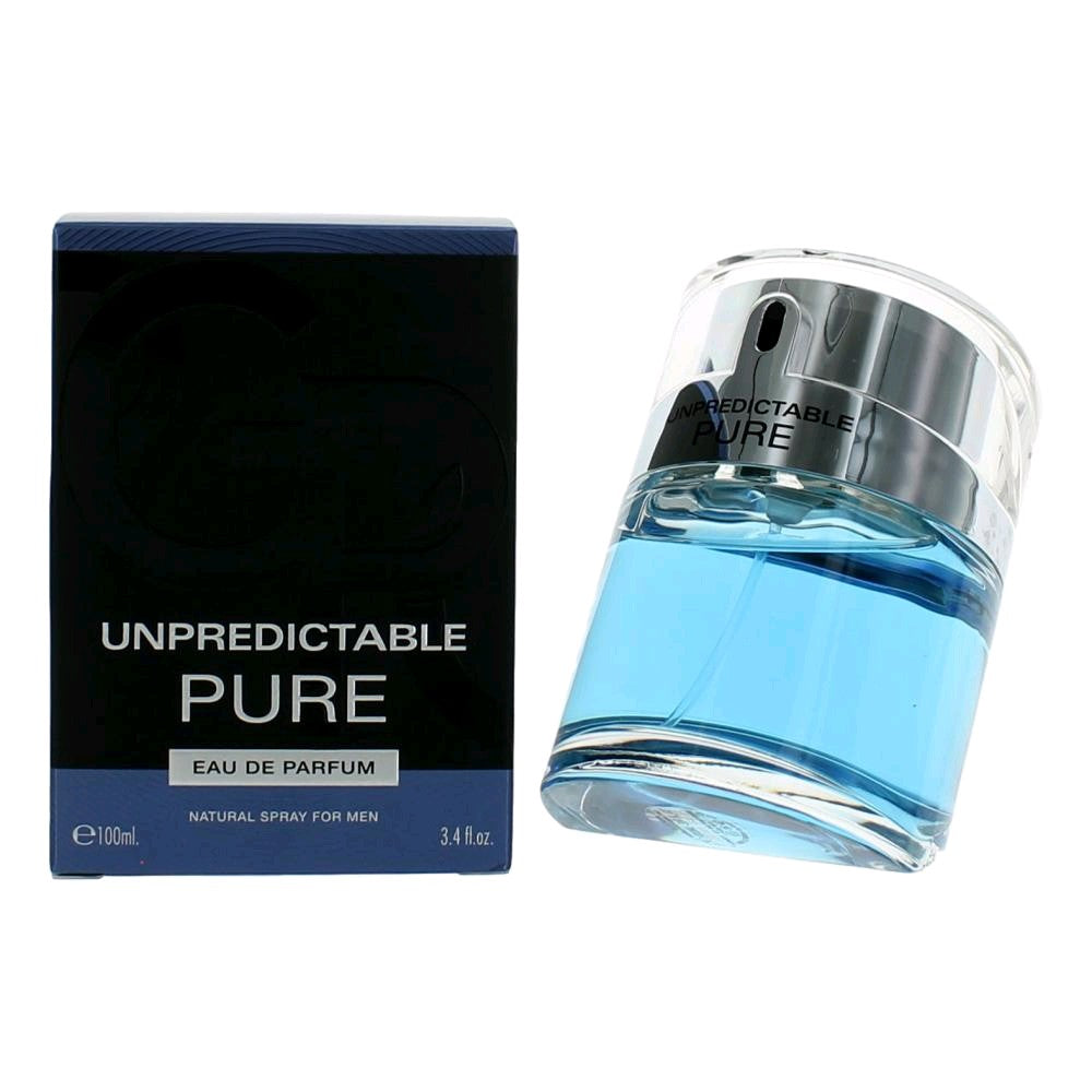 Unpredictable Pure by Glenn Perri, 3.4 oz. Eau De Parfum Spray for Men