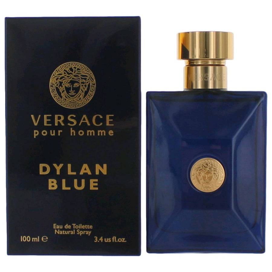 Versace Pour Homme Dylan Blue by Versace, 3.4 oz. Eau De Toilette Spray for Men