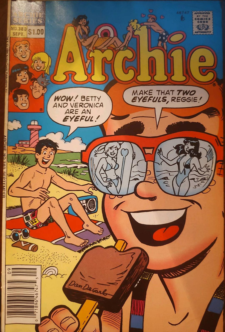 Archie #380 Comic Book Cover