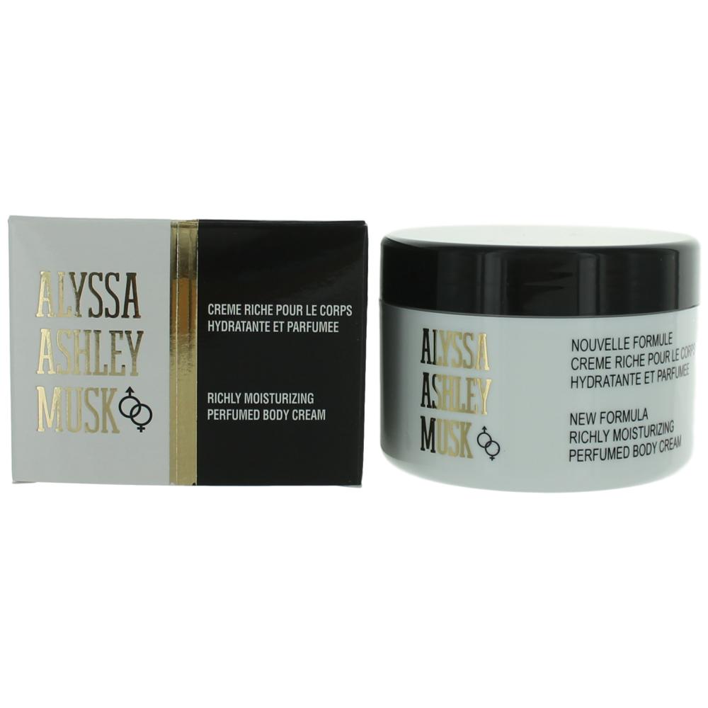 Musk by Alyssa Ashley, 8.5 oz Body Cream for Women 