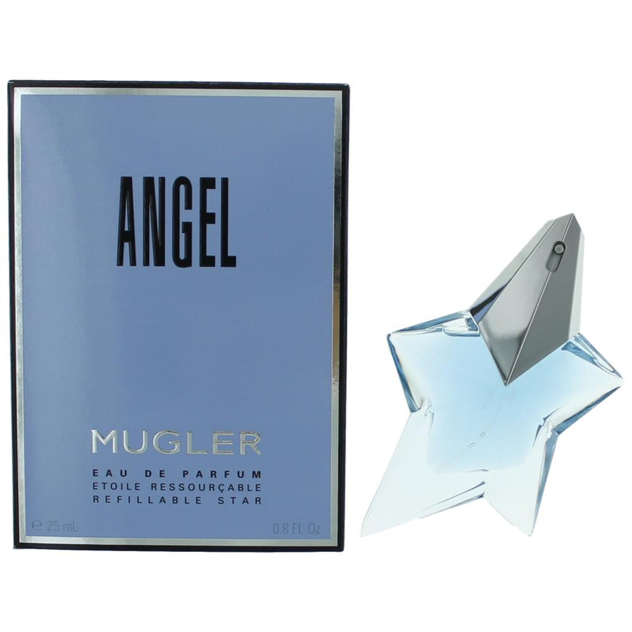 Angel by Thierry Mugler, .8 oz. Eau De Parfum Spray Refillable for Women
