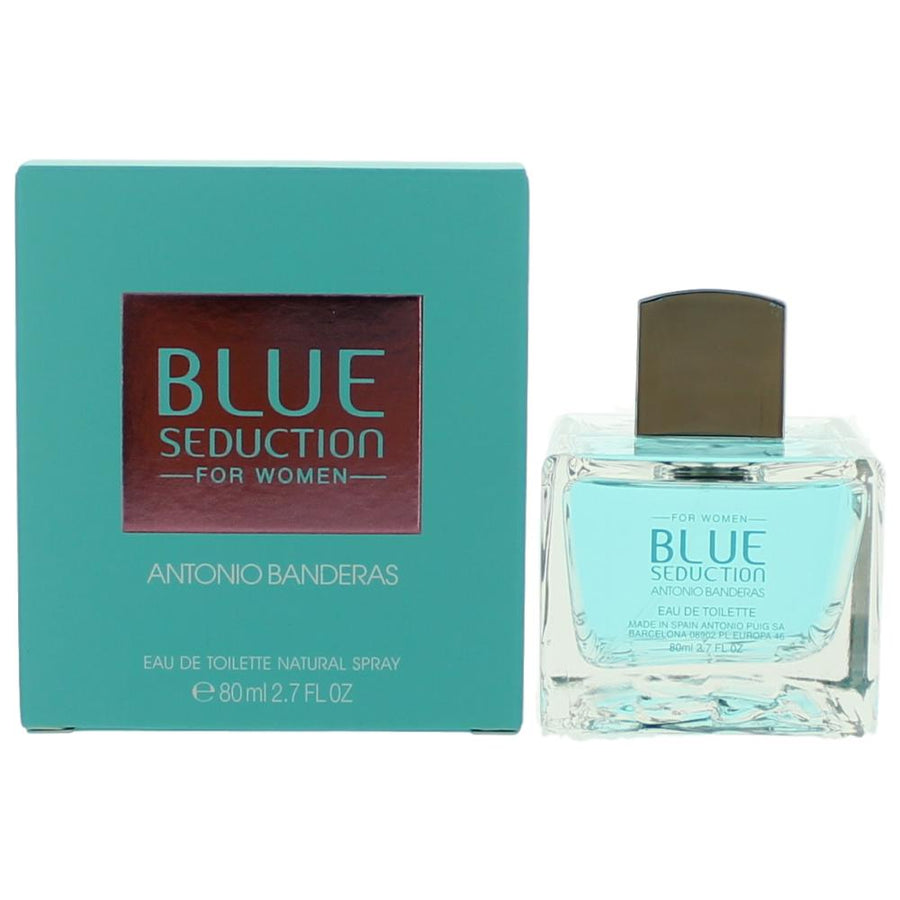 Blue Seduction by Antonio Banderas, 2.7 oz. Eau De Toilette Spray for Women