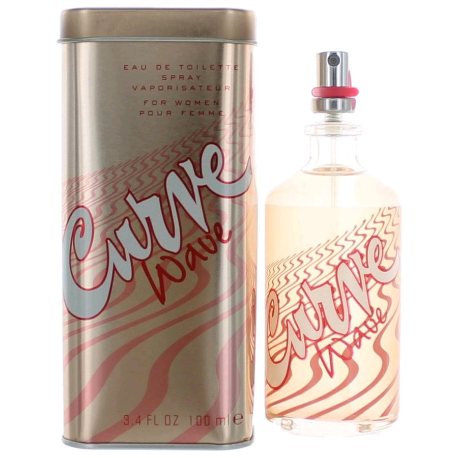 Curve Wave by Liz Claiborne, 3.4 oz Eau De Toilette Spray for Women