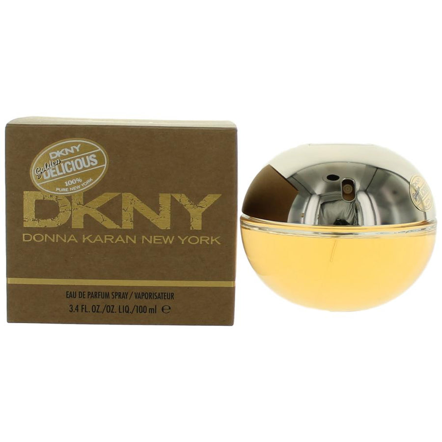 DKNY Golden Delicious by Donna Karan, 3.4 oz Eau De Parfum Spray for Women