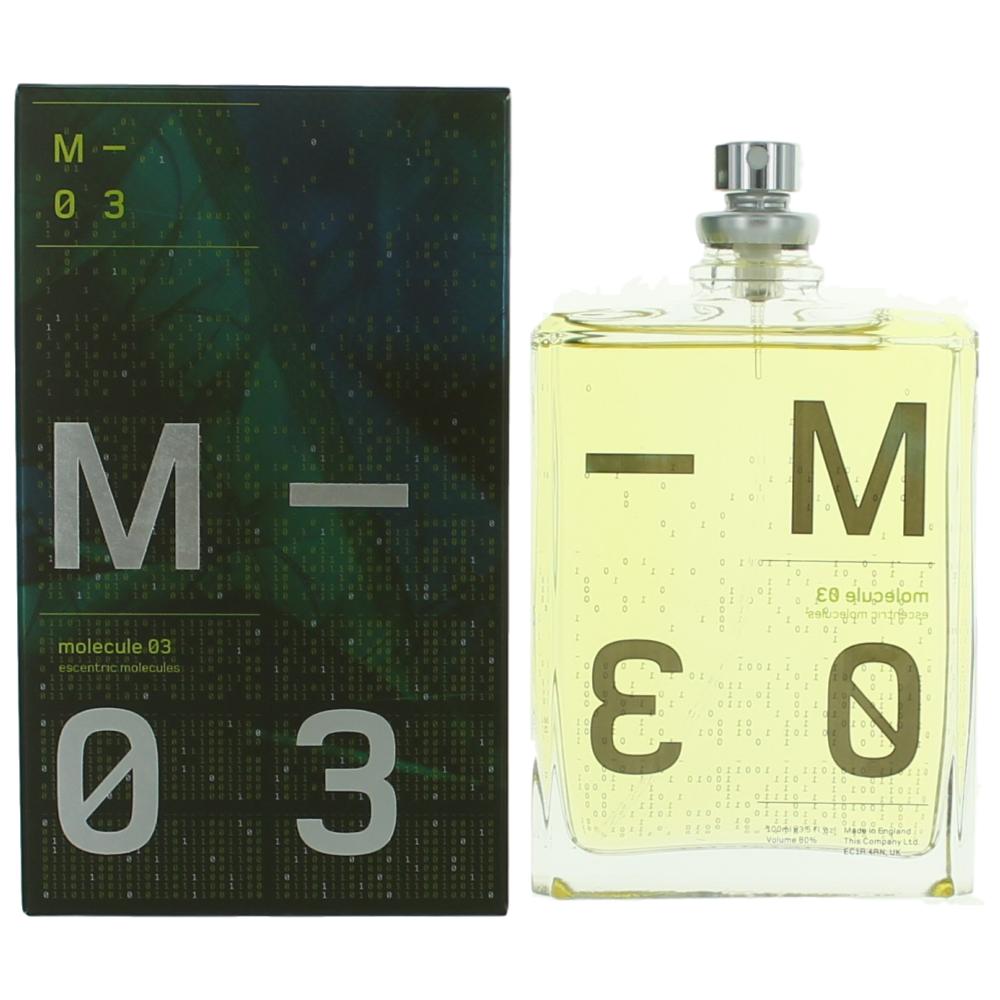 Molecule 03 by Escentric Molecules, 3.5 oz. Eau De Toilette Spray Unisex