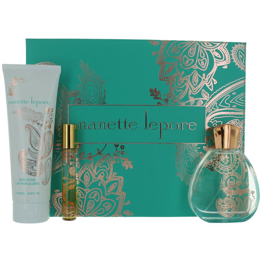 Nanette Lepore by Nanette Lepore, 3 Piece Gift Set for Women 