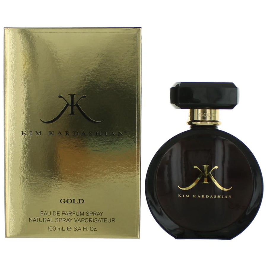 Kim Kardashian Gold by Kim Kardashian, 3.4 oz Eau De Parfum Spray for Women