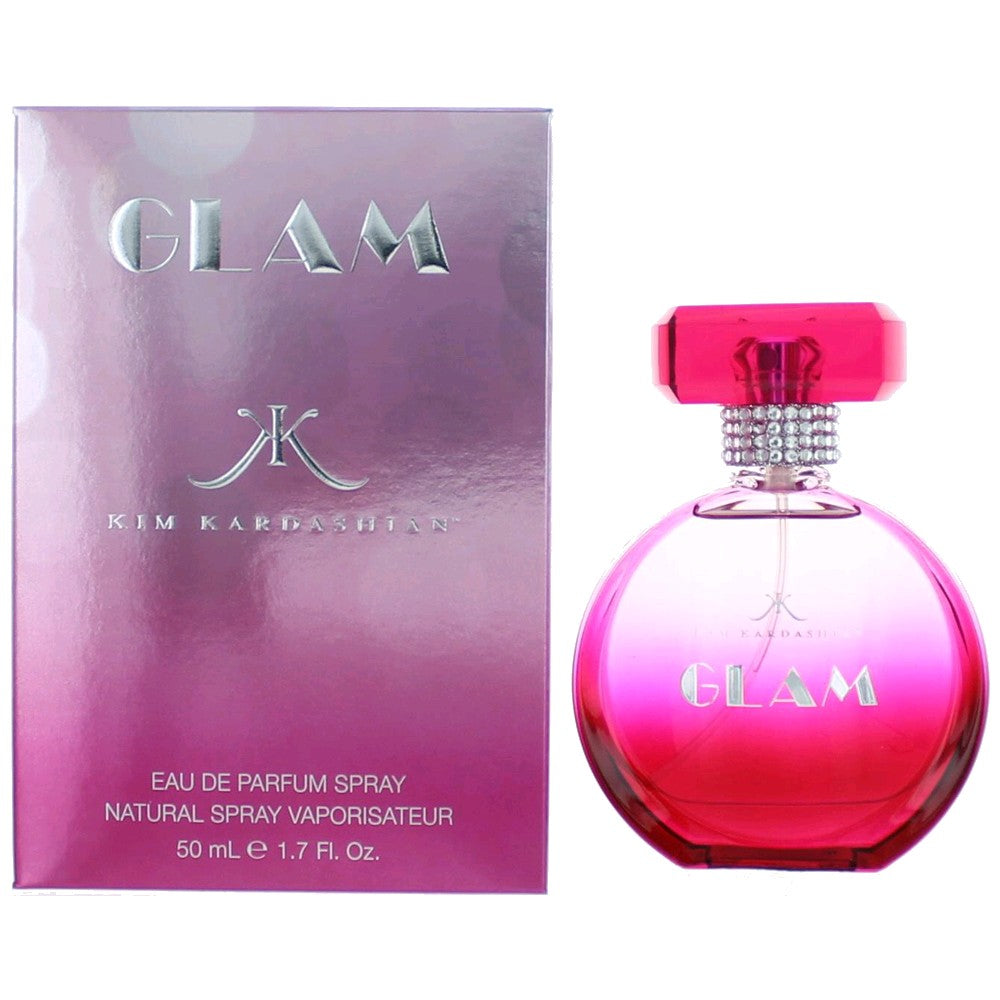 Kim Kardashian Glam by Kim Kardashian, 1.7 oz.  Eau De Parfum Spray for Women