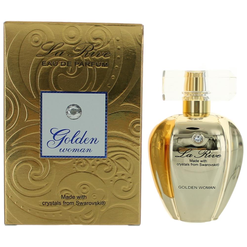 Golden Women by La Rive, 2.5 oz. Eau De Parfum Spray for Women