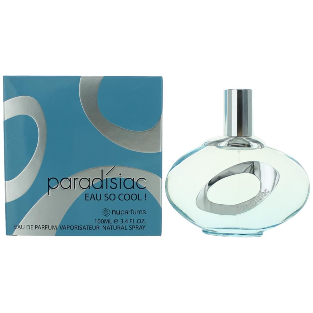 Paradisiac Eau So Cool by NuParfums, 3.4 oz. Eau De Parfum Spray for Women