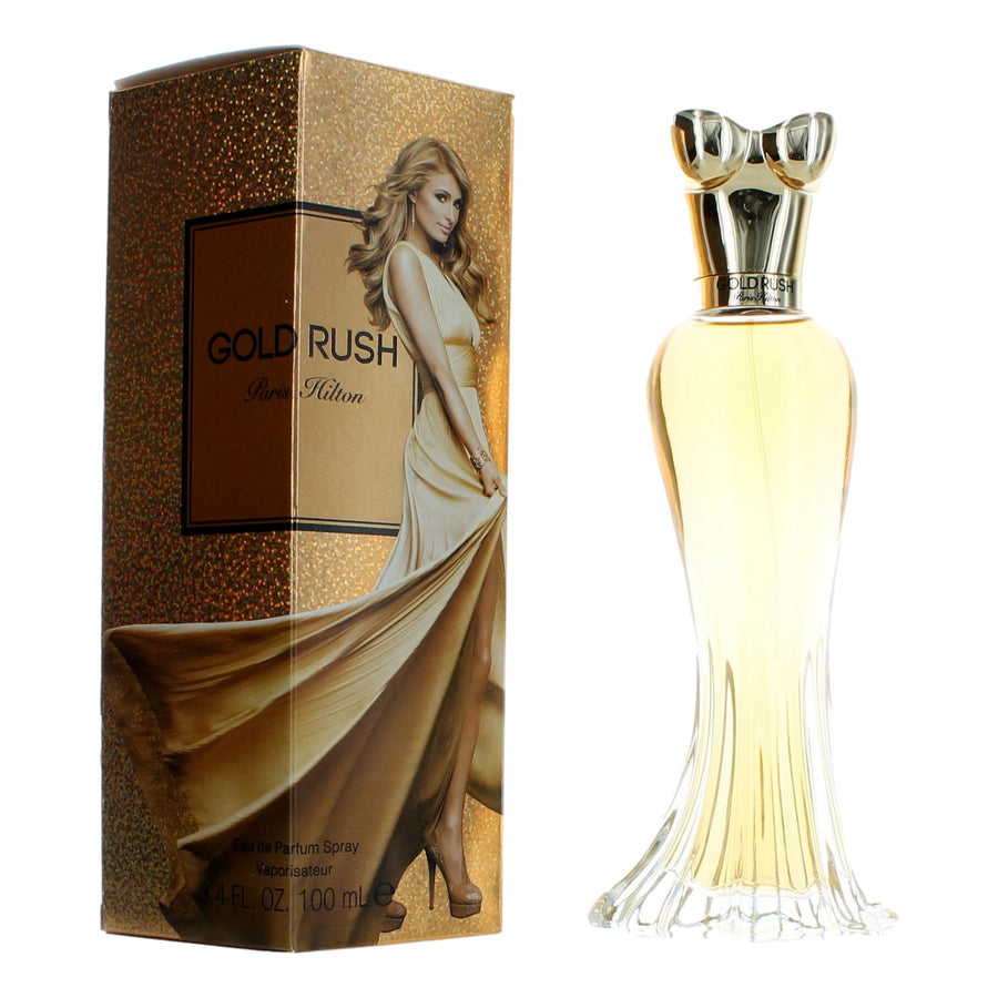 Gold Rush by Paris Hilton, 3.4 oz. Eau De Parfum Spray for Women