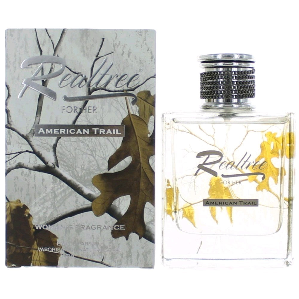 Realtree For Her American Trail by Realtree, 3.4 oz. Eau De Parfum Spray for Women