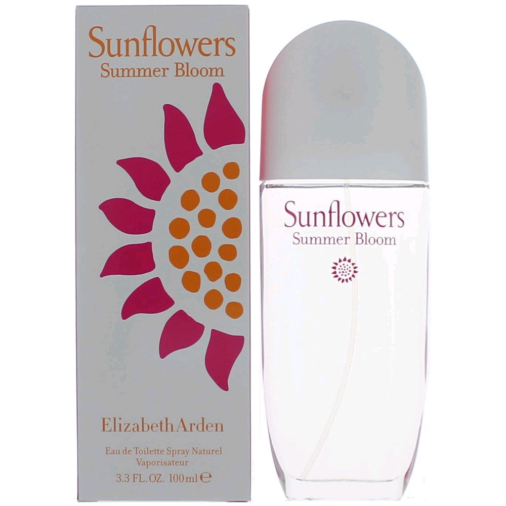 Sunflowers Summer Bloom by Elizabeth Arden, 3.4 oz.  Eau De Toilette Spray for Women