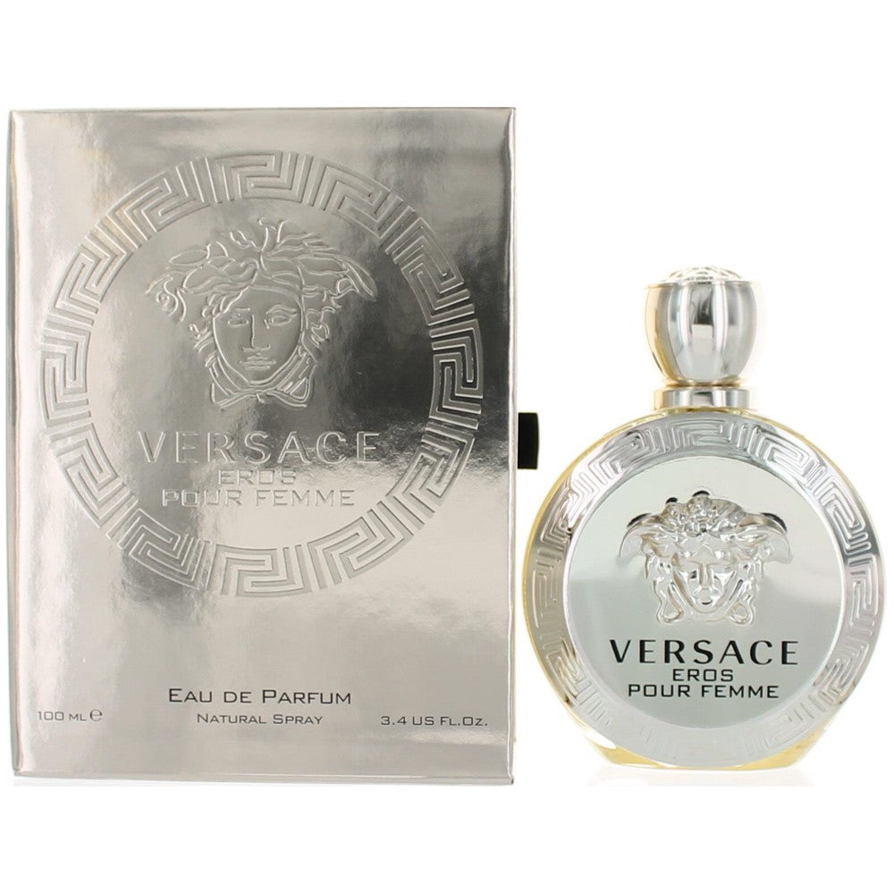 Eros Pour Femme by Versace, 3.4 oz. Eau De Parfum Spray for Women