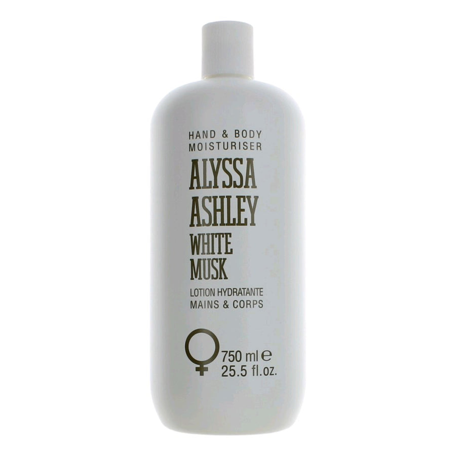 White Musk by Alyssa Ashley, 25.5 oz. Hand & Body Moisturizer for Women