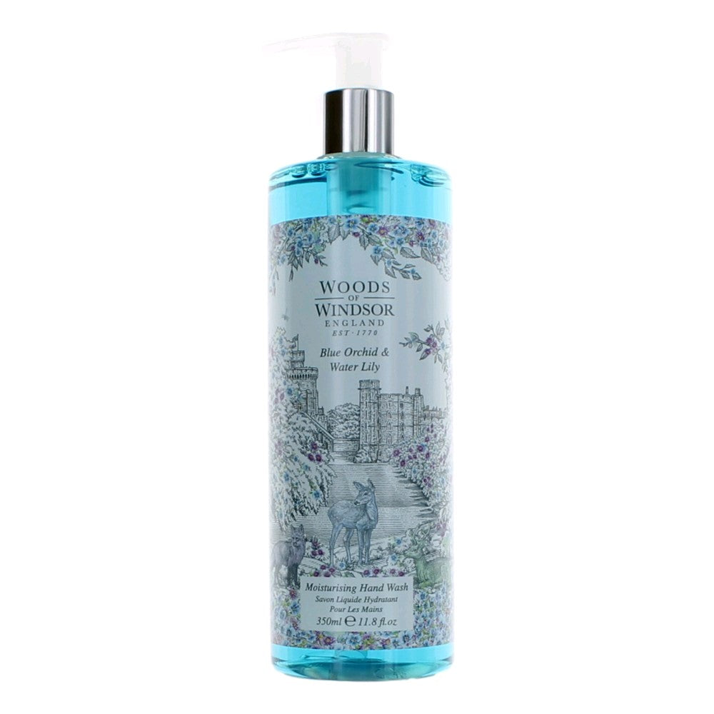 Woods Of Windsor Blue Orchid & Water Lily by Woods Of Windsor, 11.8 oz. Moisturising Hand Wash for Women