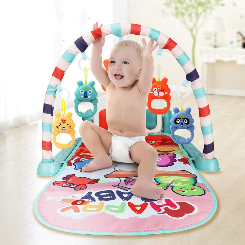 Baby Play Gym with Piano Keys – Interactive Fitness Rack Toy
