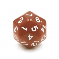 D30 Brown Single Die 30 Sided/s by HDdice / HengDadice