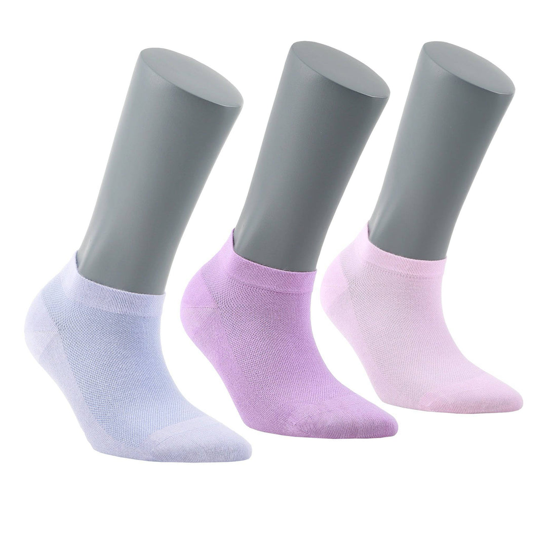 Women’s Bamboo Ankle Socks 12-Pack - 545